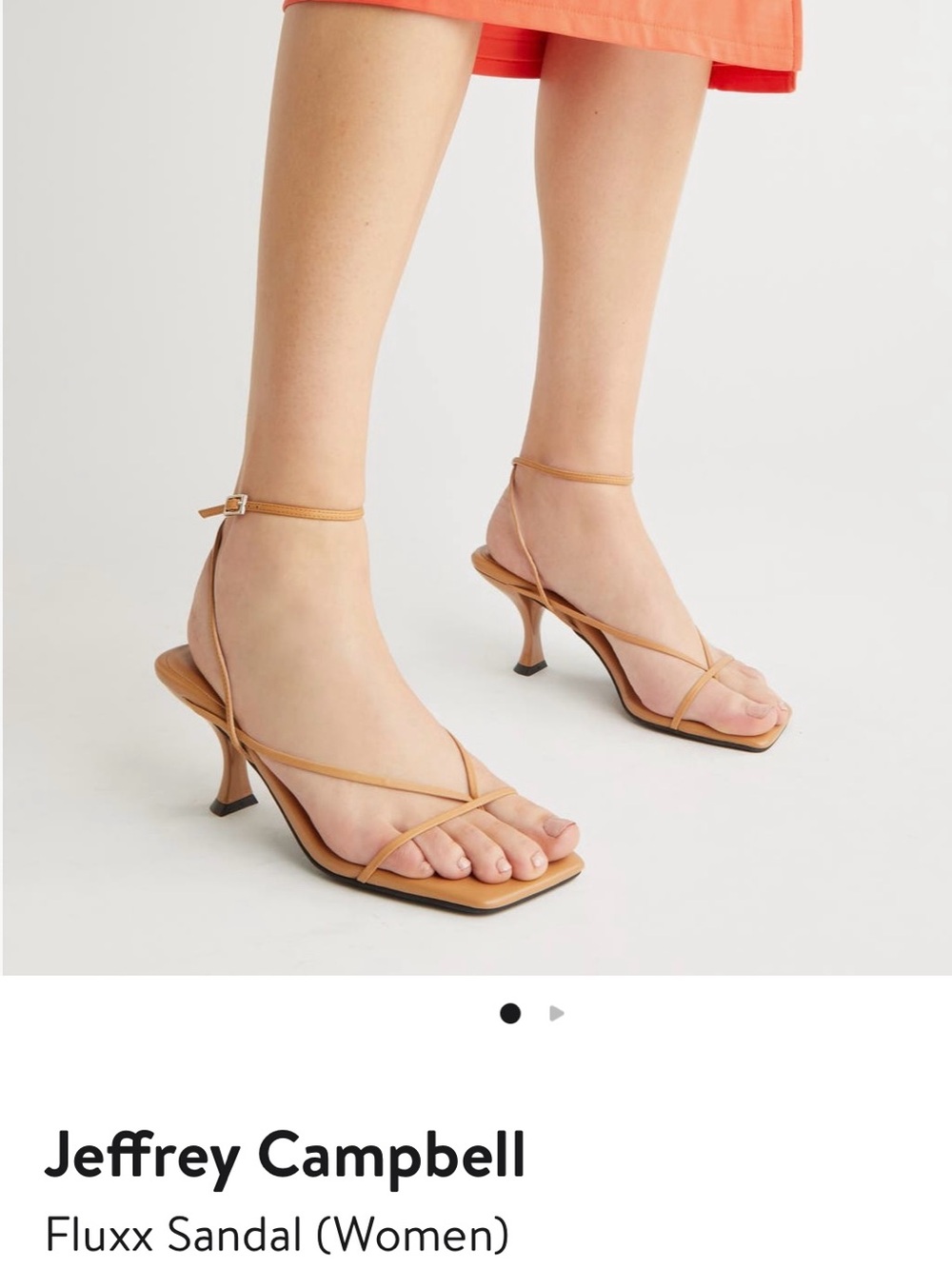 Jeffrey Campbell Fluxx Sandal - Nude